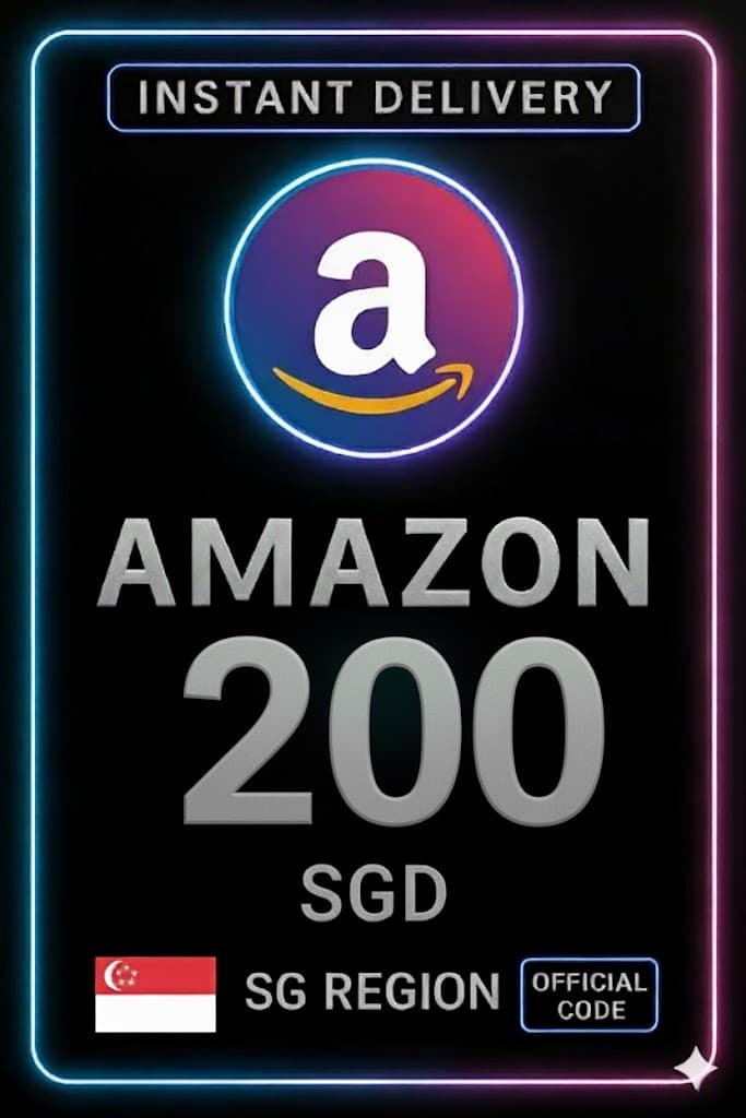 Amazon gjafakort - Singapúr 200 SGD
