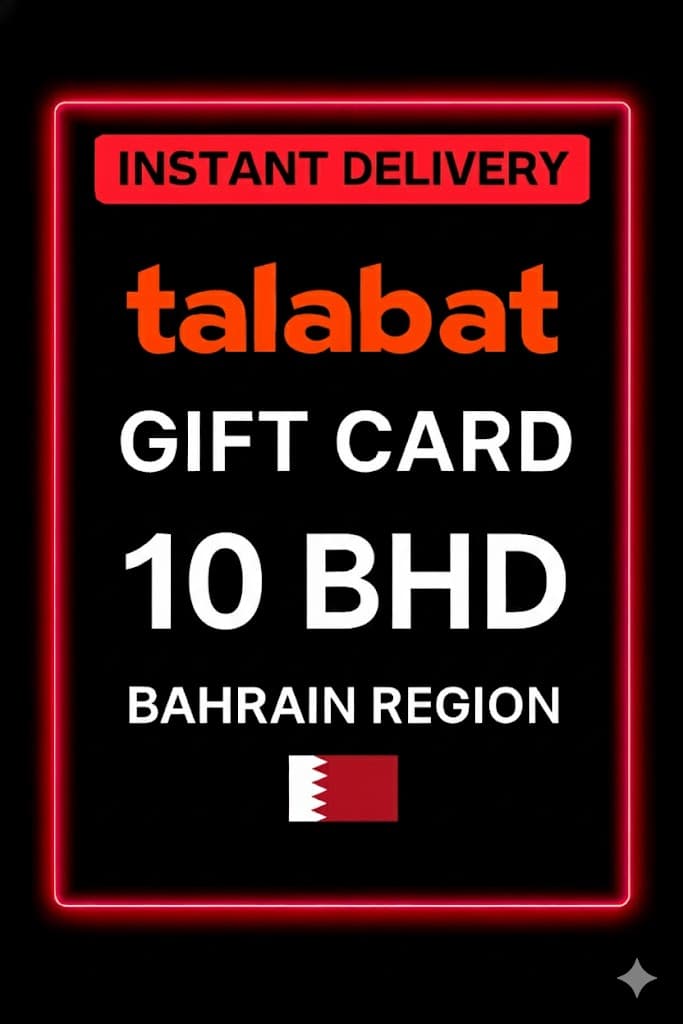 Talabat Cadeaukaart Bahrein - 10 BHD
