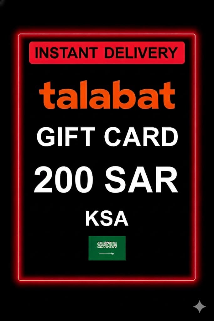 Talabat Gift Card KSA - 200 SAR