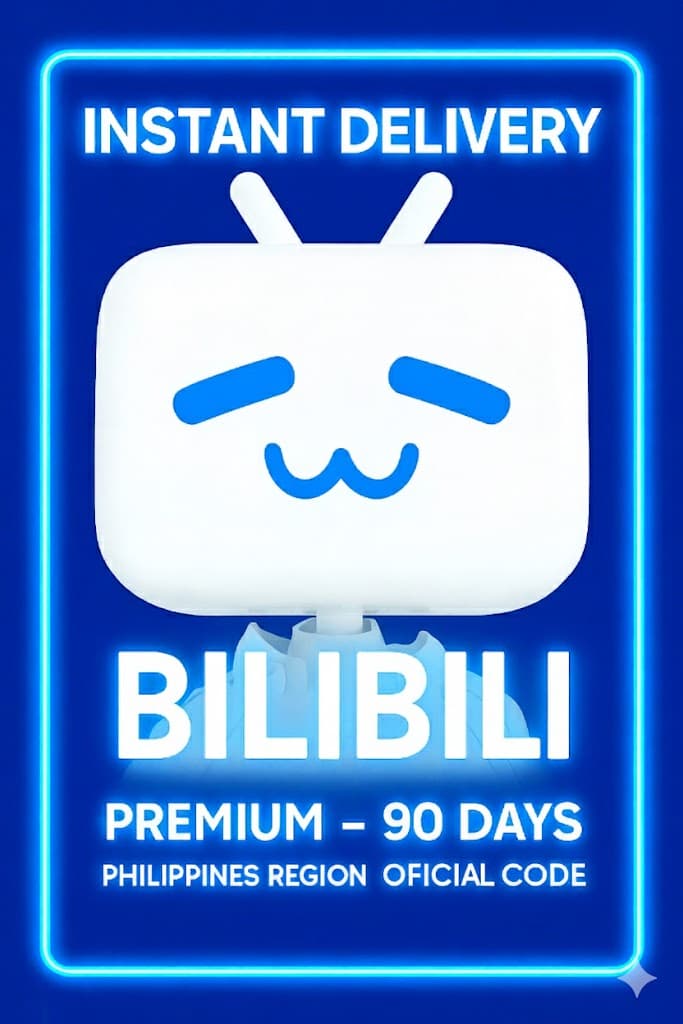 Bilibili Premium Gift Card - 90 Days (Philippines)