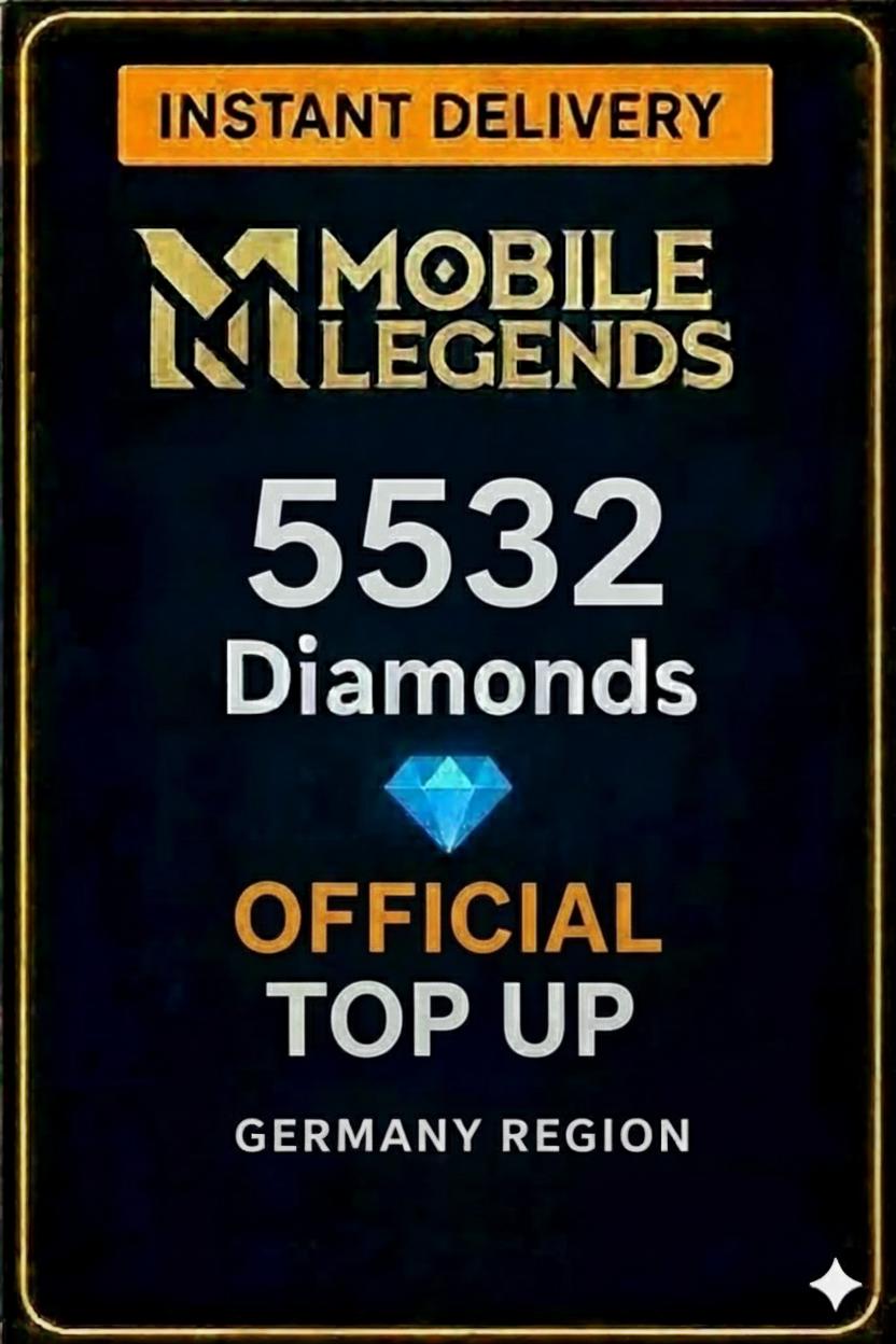 Mobile Legends - 5532 Diamonds Top-Up (Germany)