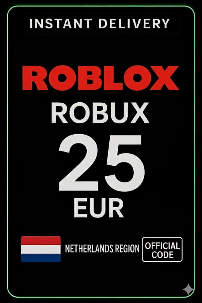 Roblox 25 EUR Game Card (NL)