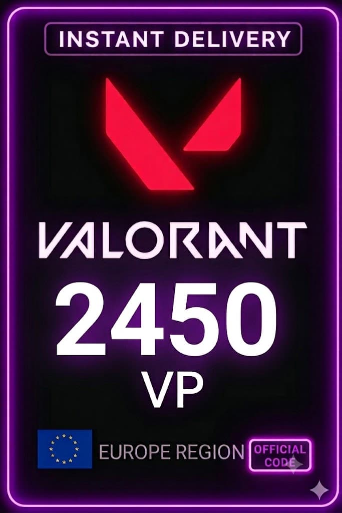 Valorant Points 2450 VP (EU Server)