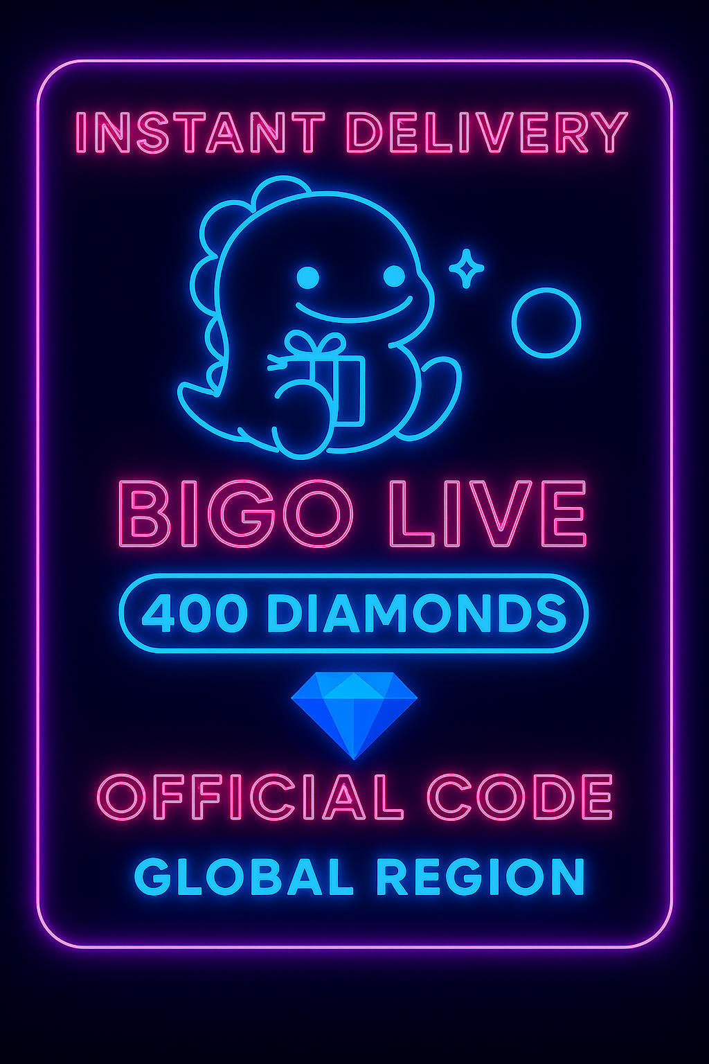 Bigo Live - 400ダイヤモンド (Global)