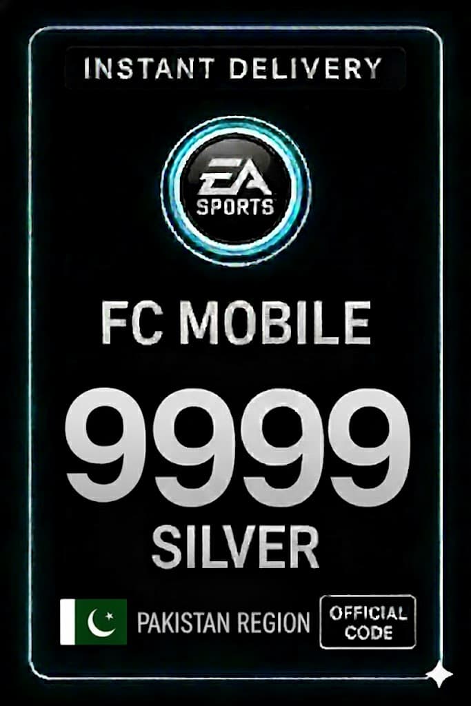 FC Mobile 9999 արծաթ - Պակիստան