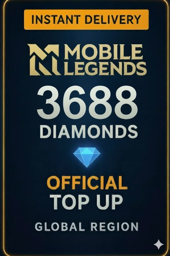 Mobile Legends - 3688 Diamonds Top Up