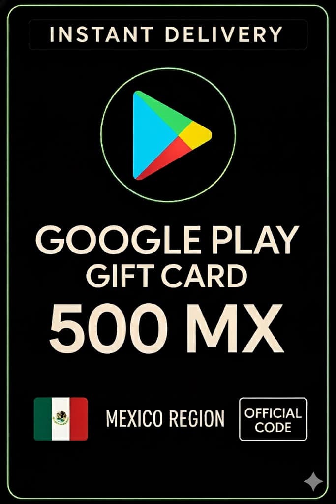 Google Play Gift Card - Mexico MX 500