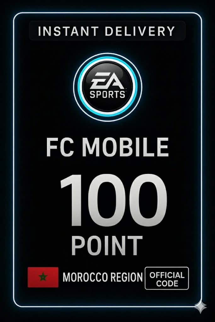 FC Mobile 100 միավոր Նվեր Քարտ - Մարոկո