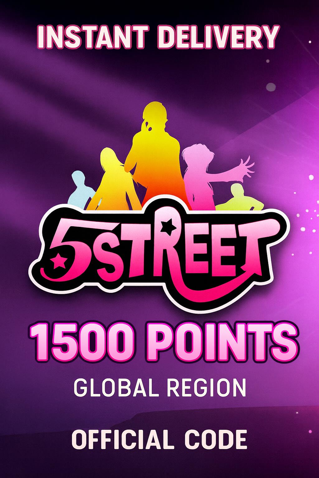 5 Street 1500 Points