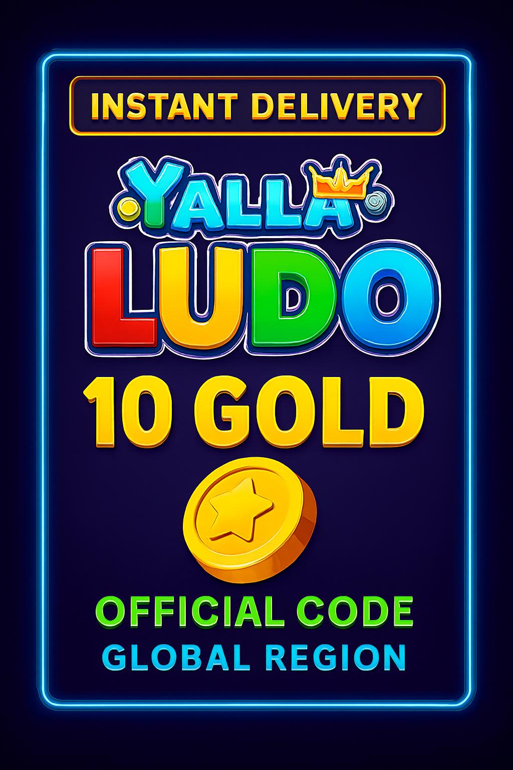 Yalla Ludo - 10 USD Kulta (INT)