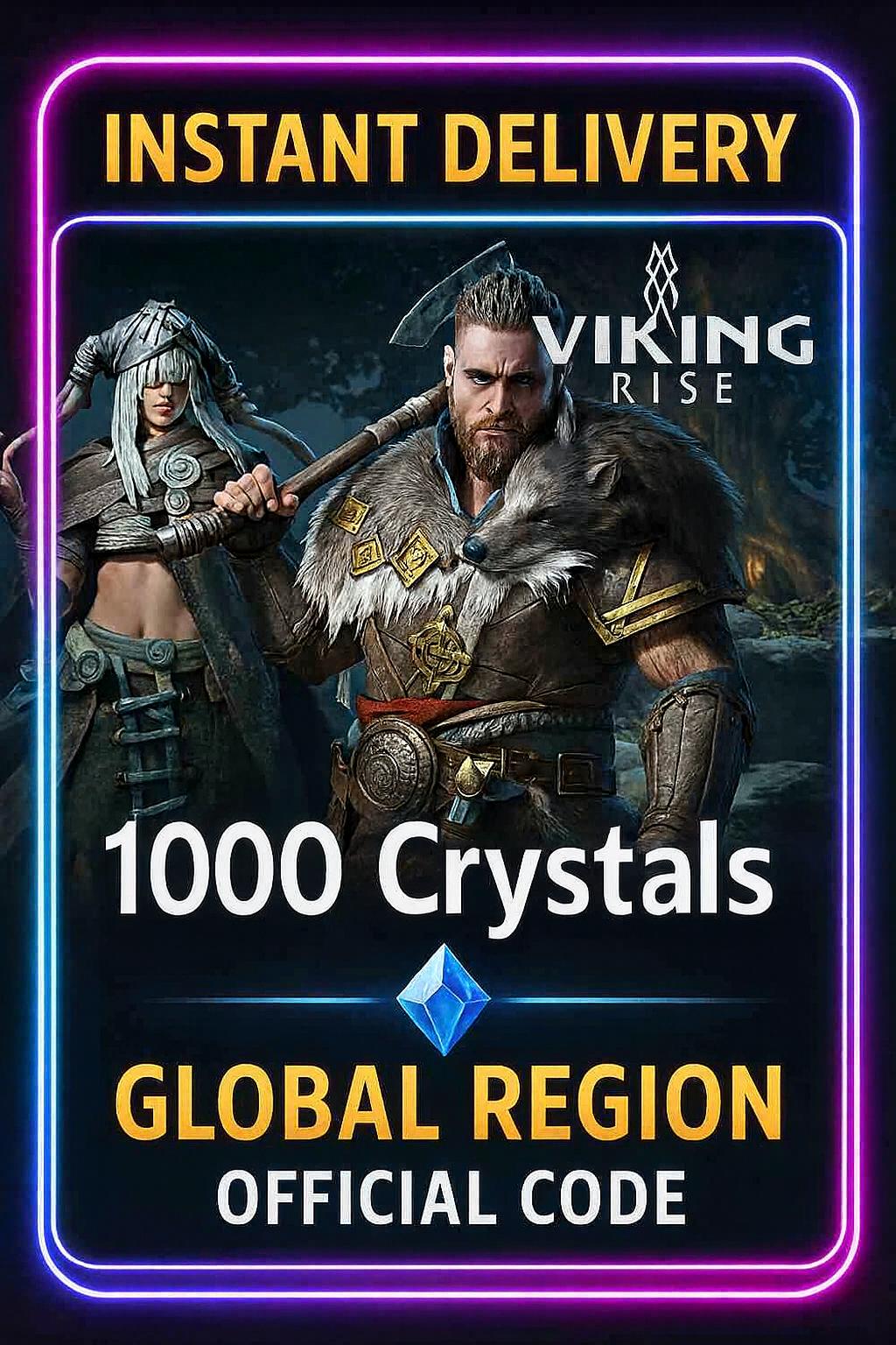 Viking Rise - 1000 Crystals (عالمي)