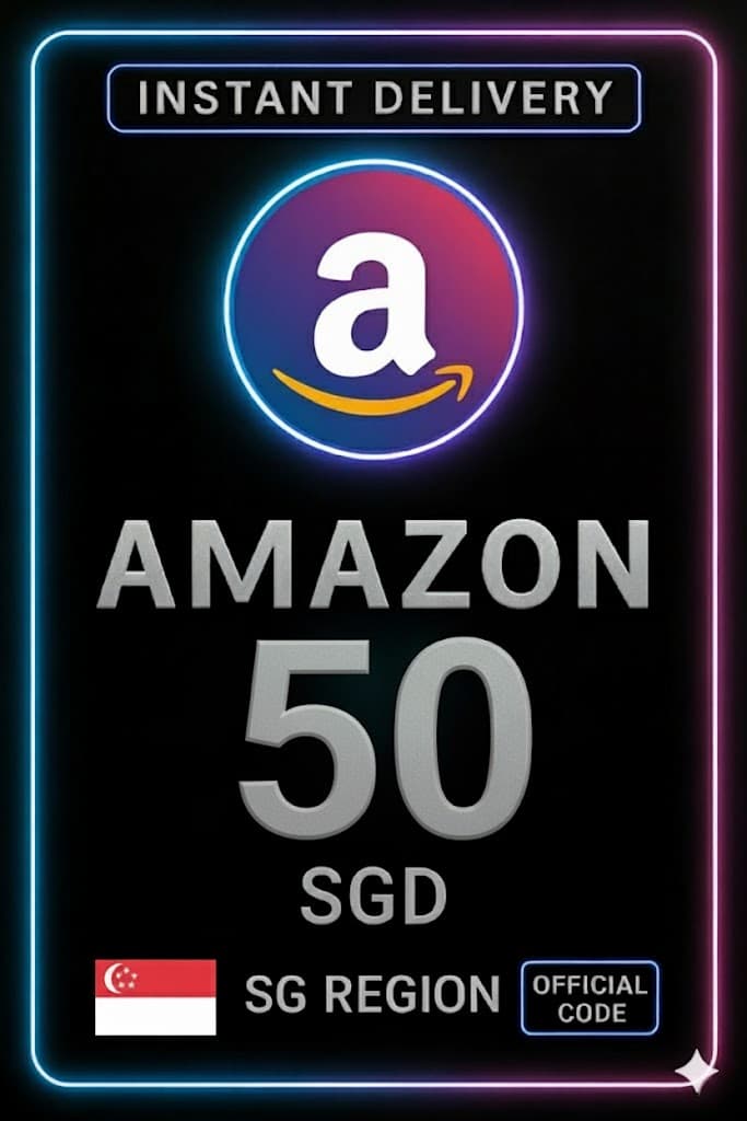 Amazon gjafakort - Singapúr 50 SGD