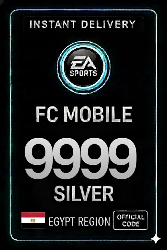 FC Mobile 9999 արծաթ Նվեր Քարտ - Եգիպտոս