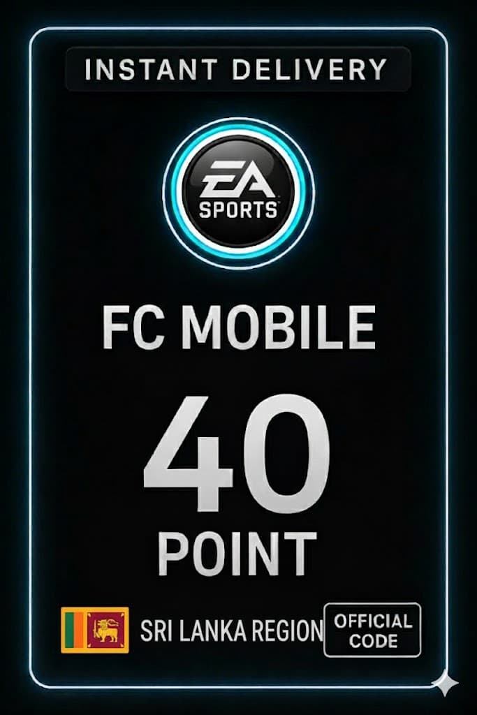 FC Mobile 40 Pont Ajándékkártya - Srí Lanka