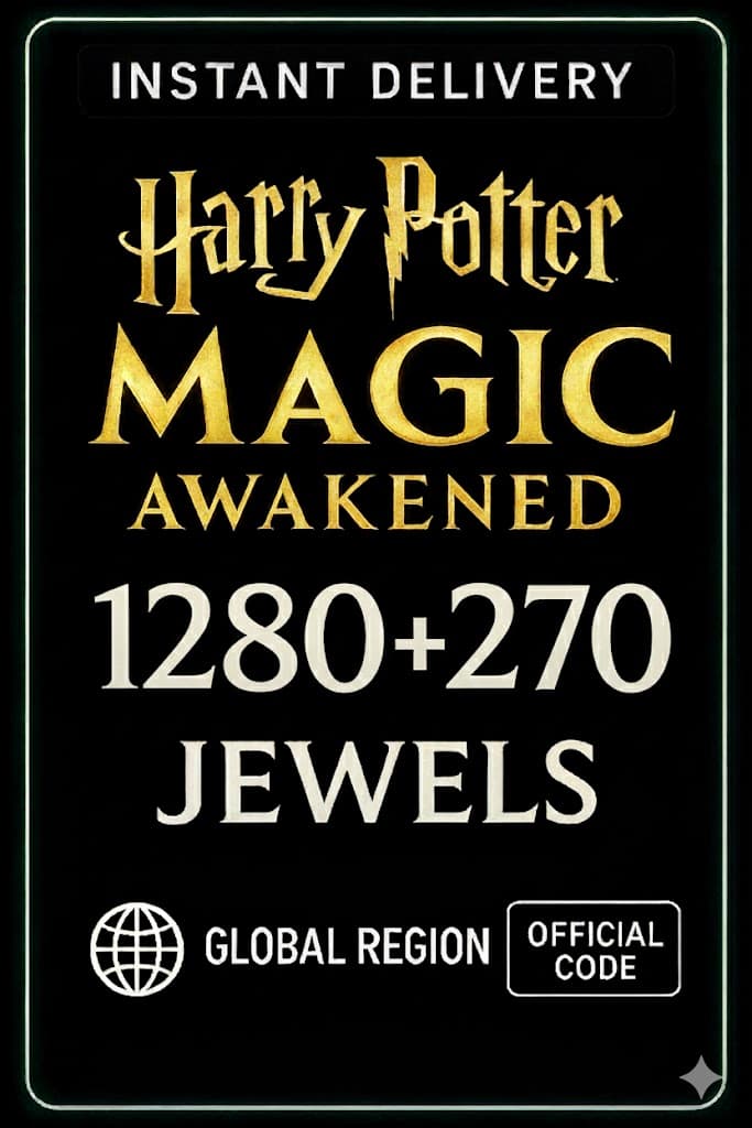 Harry Potter: Magic Awakened - 1280+270 Gimsteinar - Hleðsla
