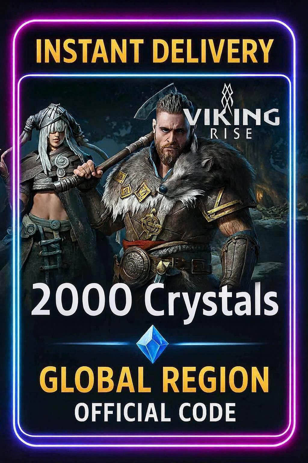 Viking Rise - 2000 Crystals (عالمي)