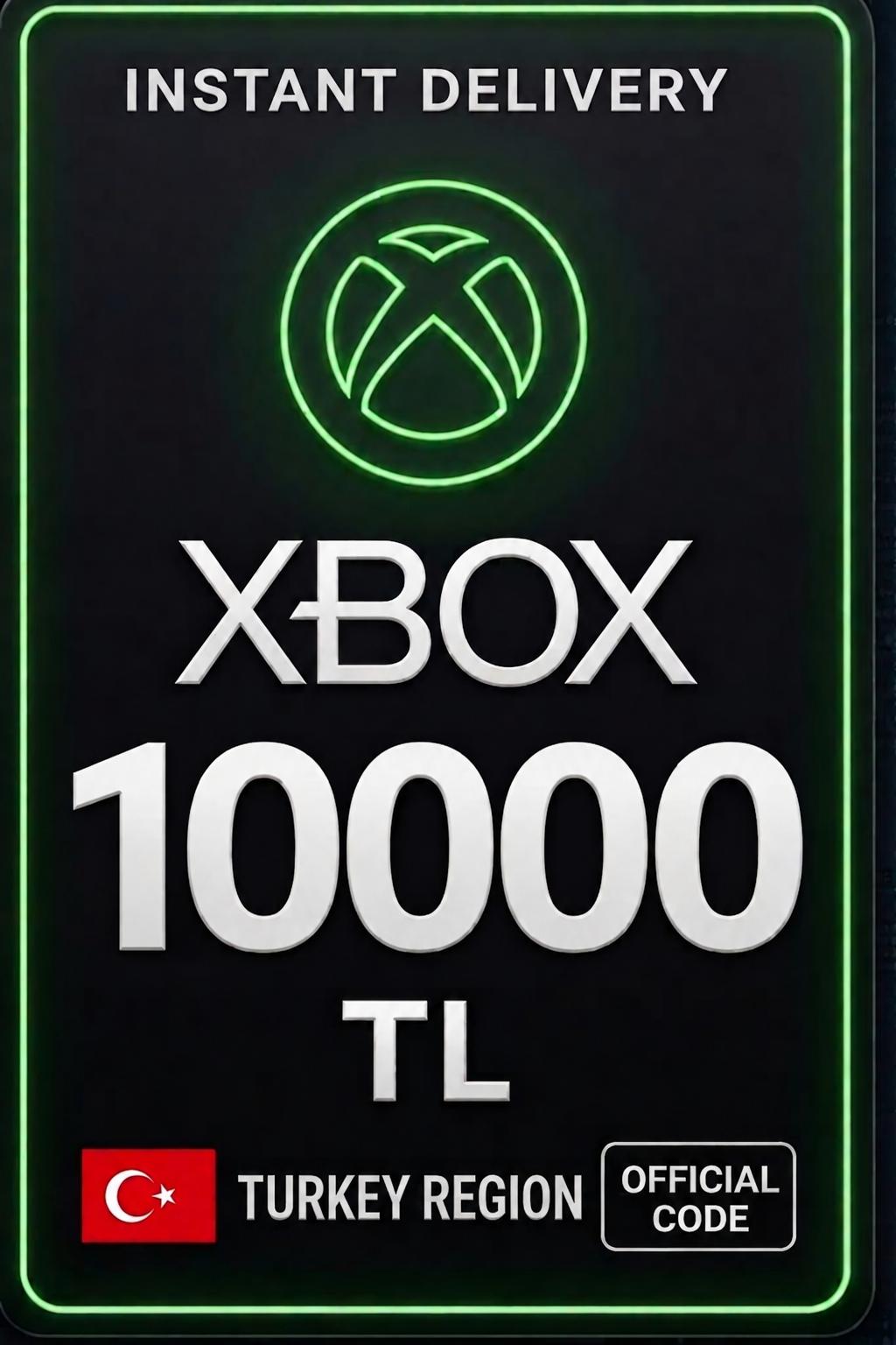 Xbox 10000 TL Hediye Kartı ( Türkiye )
