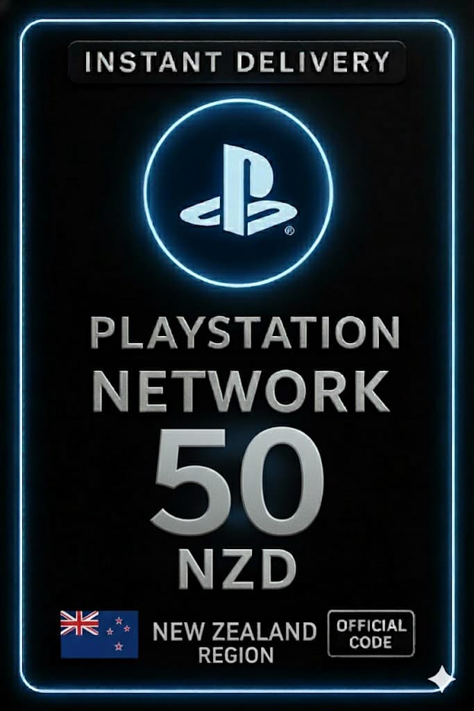 بطاقة هدايا PSN نيوزيلندا - 50 NZD