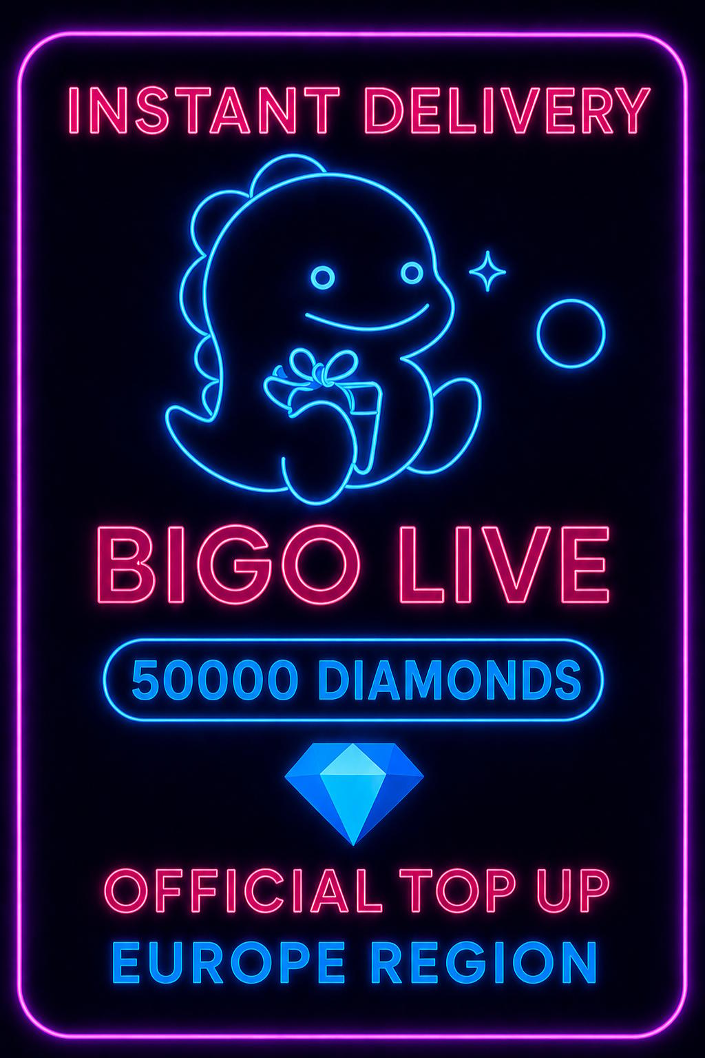 Bigo Live - 50000 Diamonds (Top-Up) (EU)