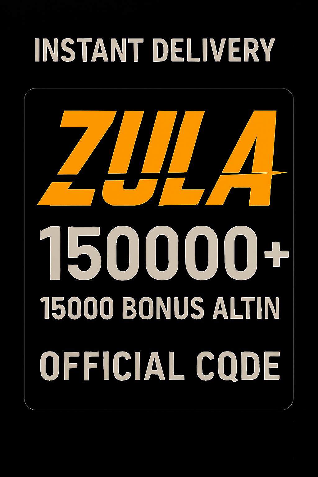 Zula 150000 + 15000 Bonus Altın