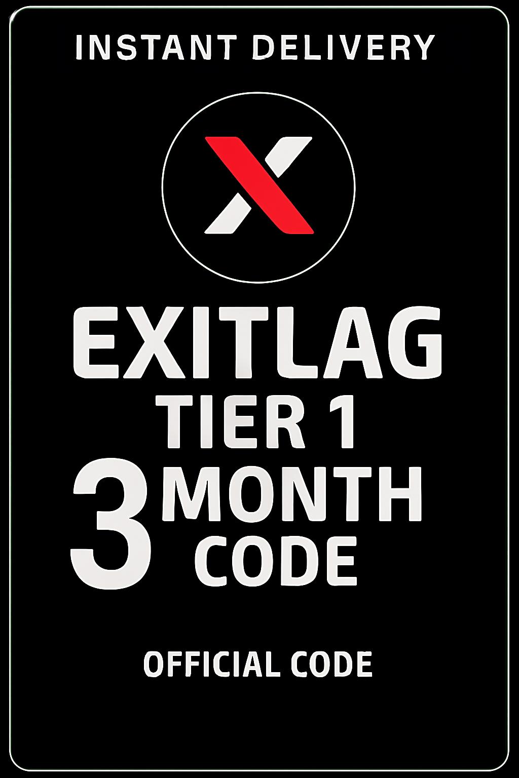 Exitlag 3 mjeseca (Tier 1) Provjerite opis za ograničenja regije.