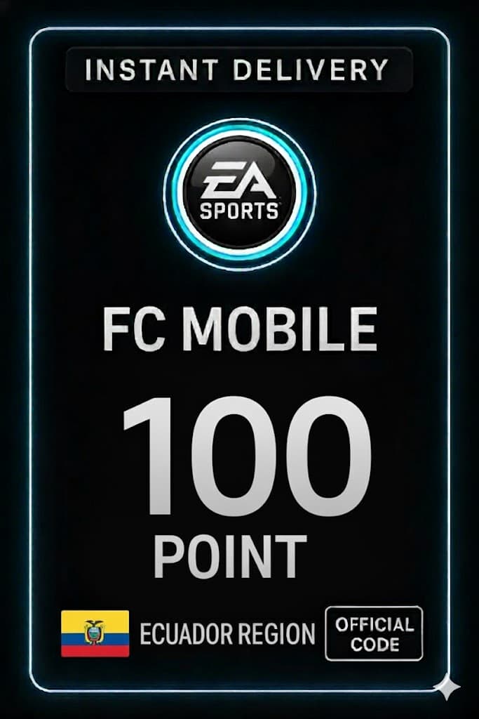FC Mobile 100 միավոր Նվեր Քարտ - Էկվադոր