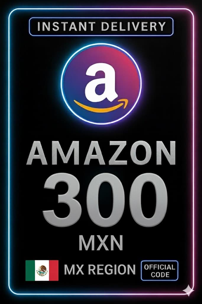 Ամազոն նվեր քարտ - Մեքսիկա 300 MXN