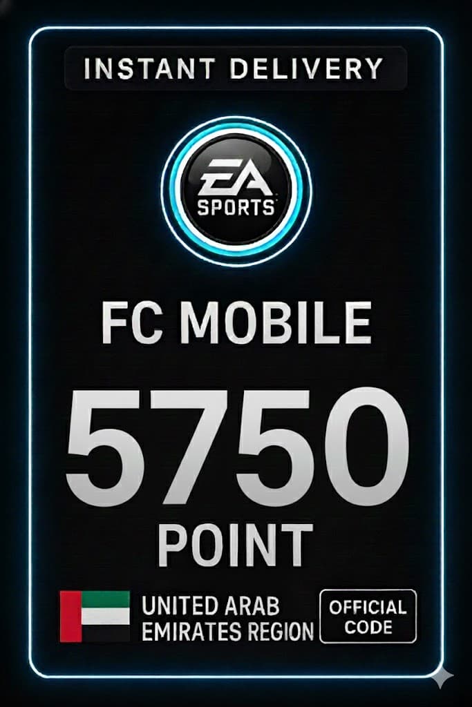 FC Mobile 5750 Points - United Arab Emirates