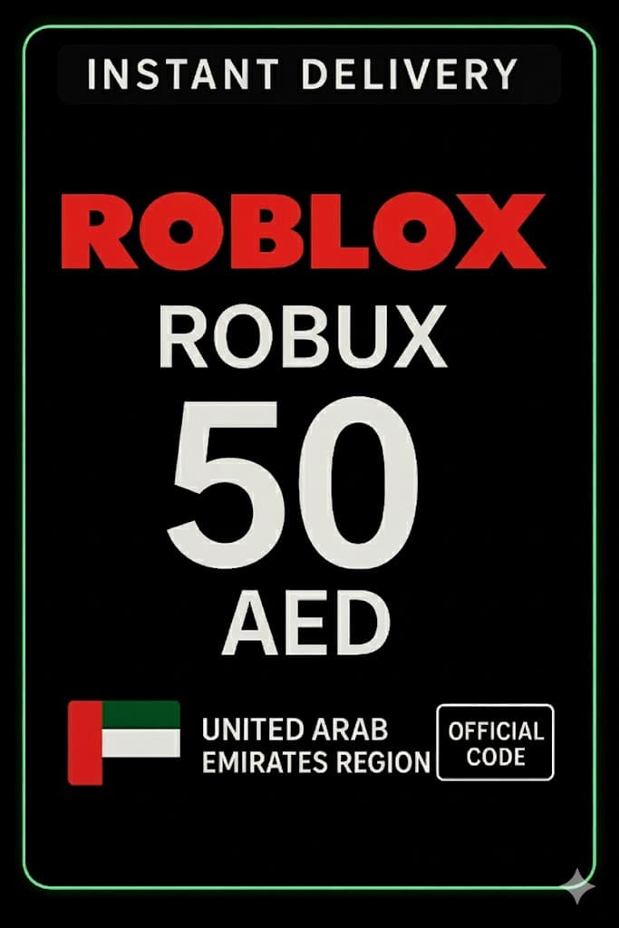 Roblox 50 AED Արաբական Միացյալ Նաև