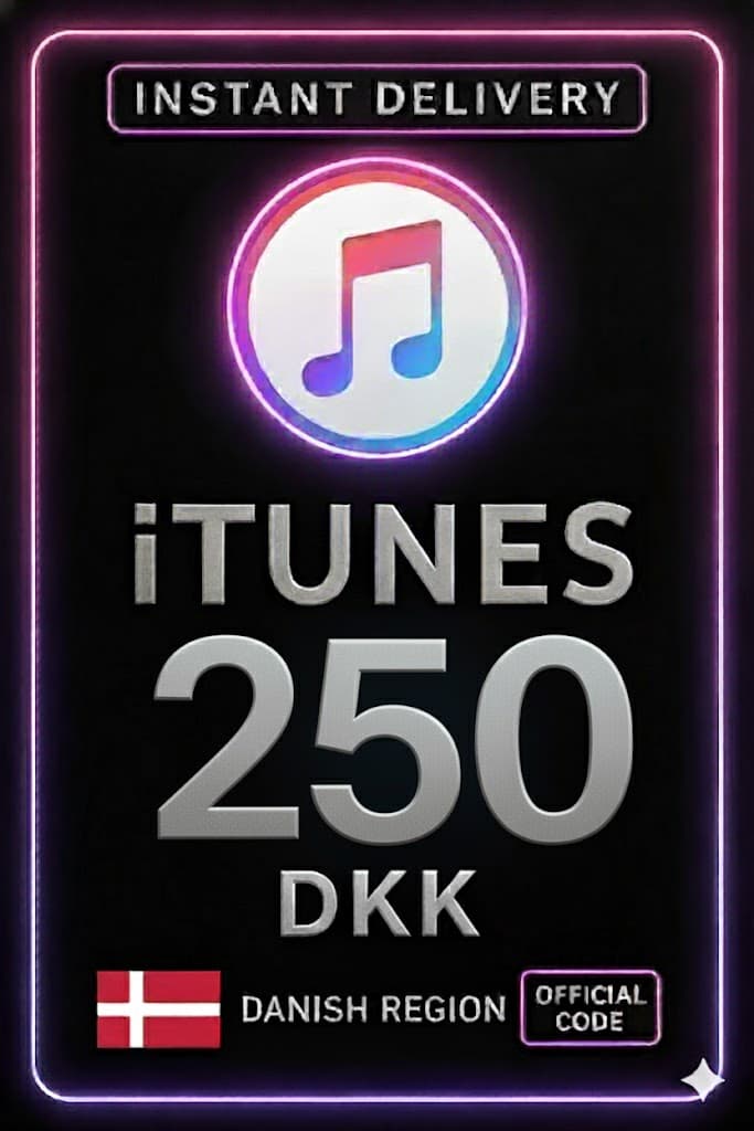 iTunes Gift Card 250 DKK
