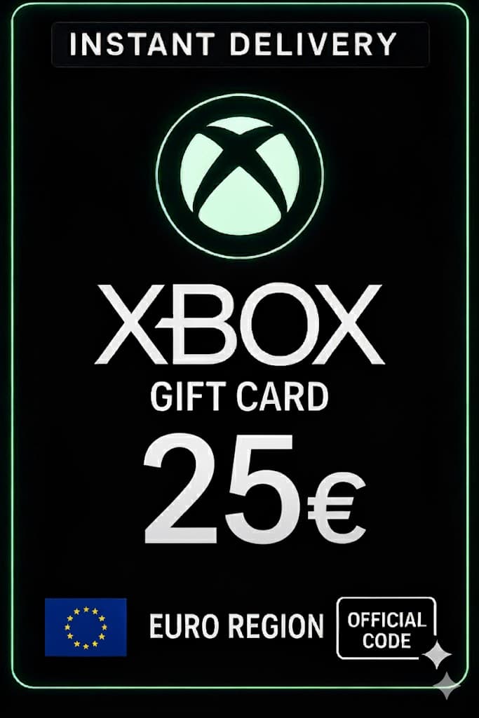 Tarjeta de regalo de Xbox Live 25 euros