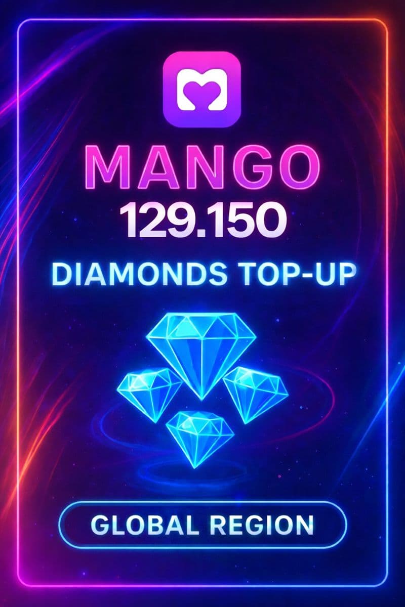 Mango Live - 129.150 Diamonds Top-Up (Global)