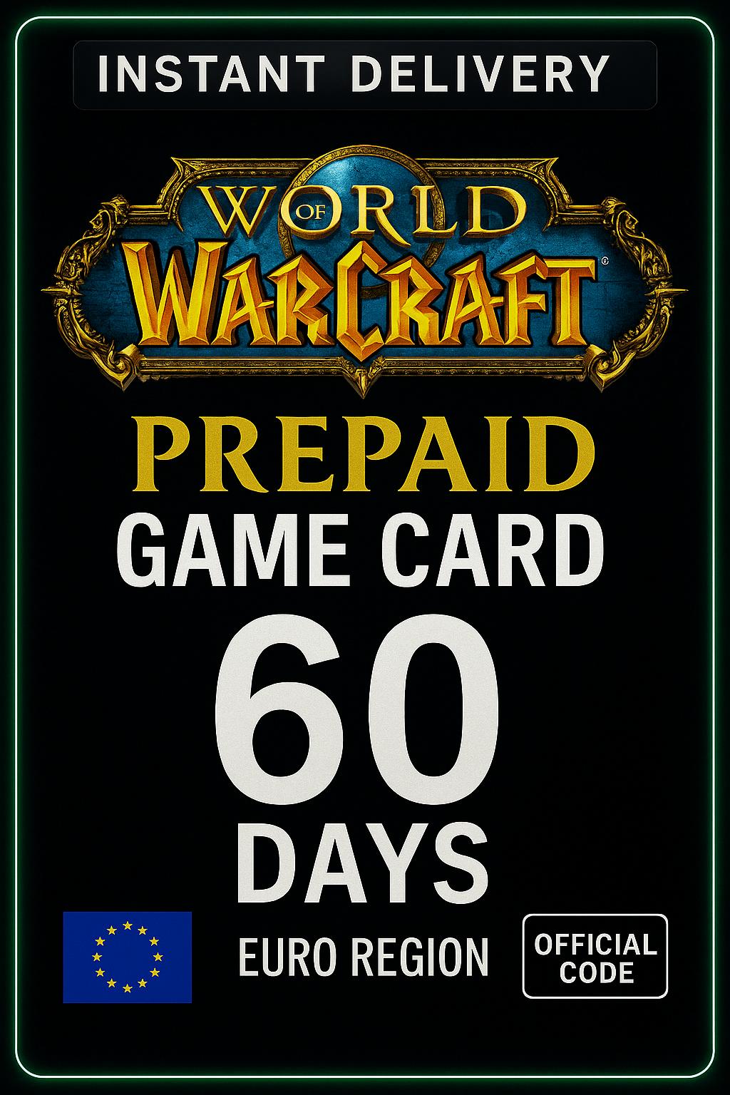 60 Days of Game Time - World of Warcraft (EU)
