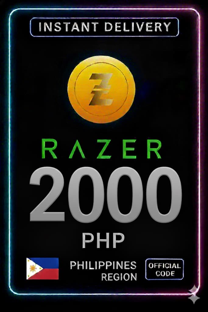 Razer Gold Филиппины PHP 2000