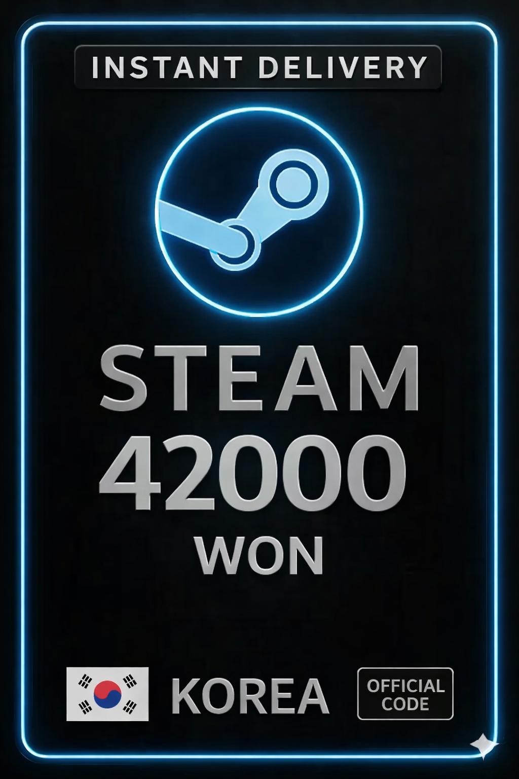 Steam Wallet Code Korea 42000 WON
