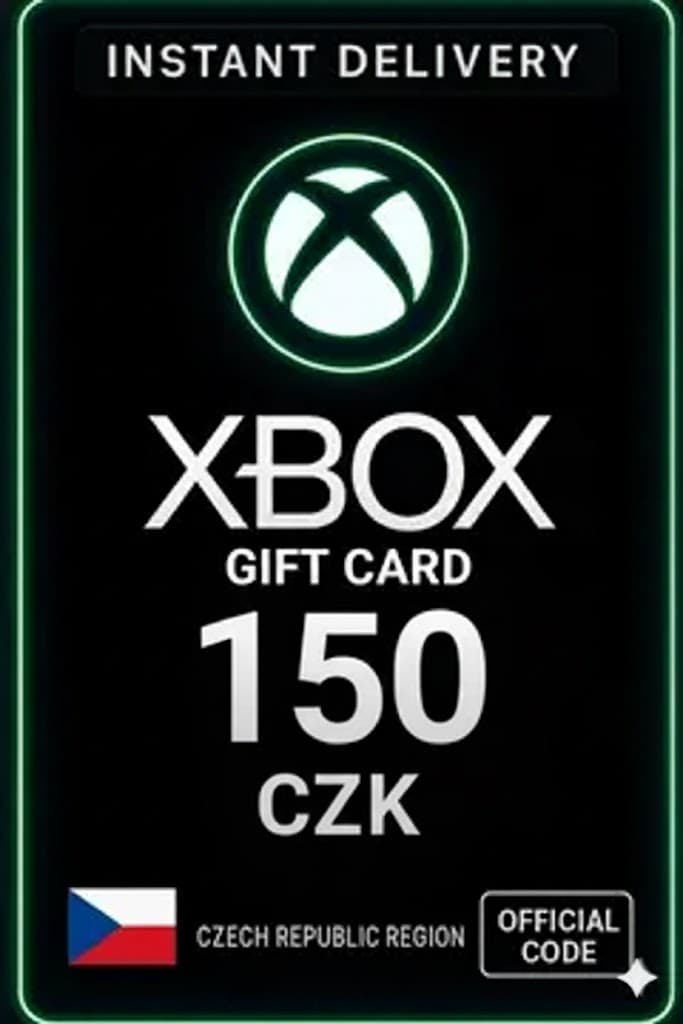 XBOX Live Card Чехія - 150 CZK