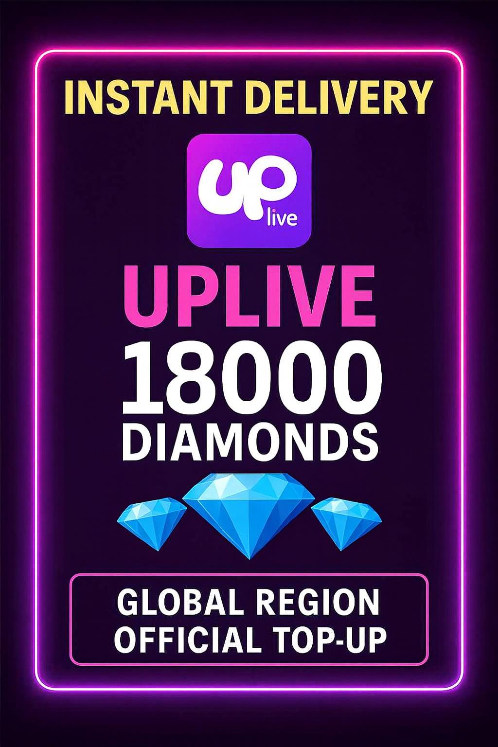 UPlive 18000 Diamanten (Top-Up)