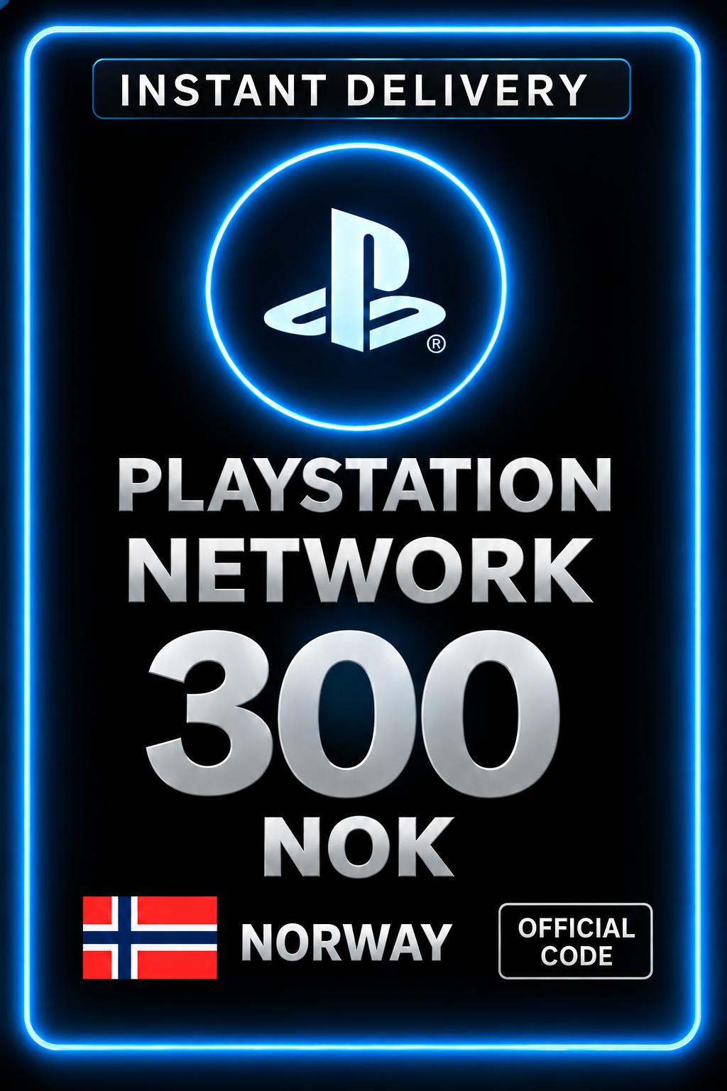 PSN Card Norway - 300 NOK