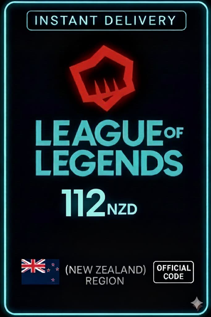 League of Legends NZD 112 - 9465 RP