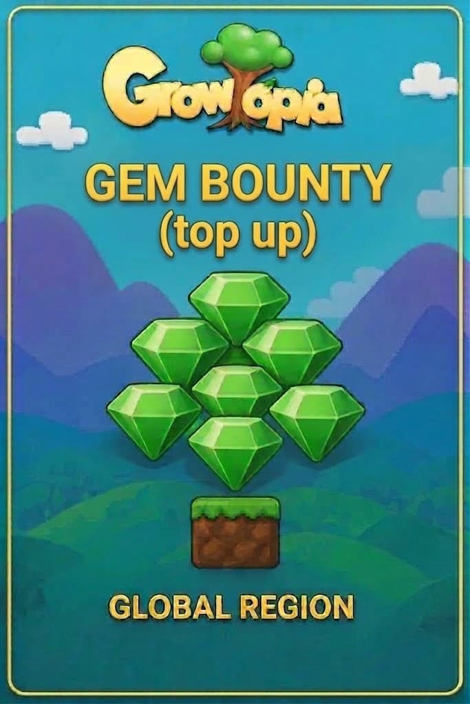 Growtopia - Gem Bounty (Top-Up)
