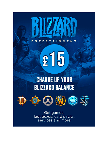 Battlenet gjafakort UK jafnvægi £15