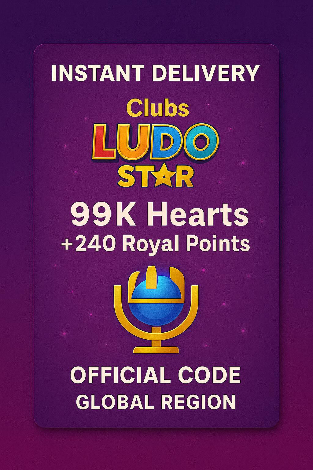 Clubs Ludo Star - 99K Καρδιές + 240 Βασιλικούς Πόντους