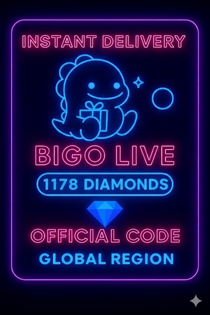 Bigo Live - 1178 ダイヤモンド (グローバル)