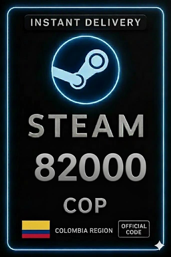 Steam Wallet 82000 COP - (Colombie)