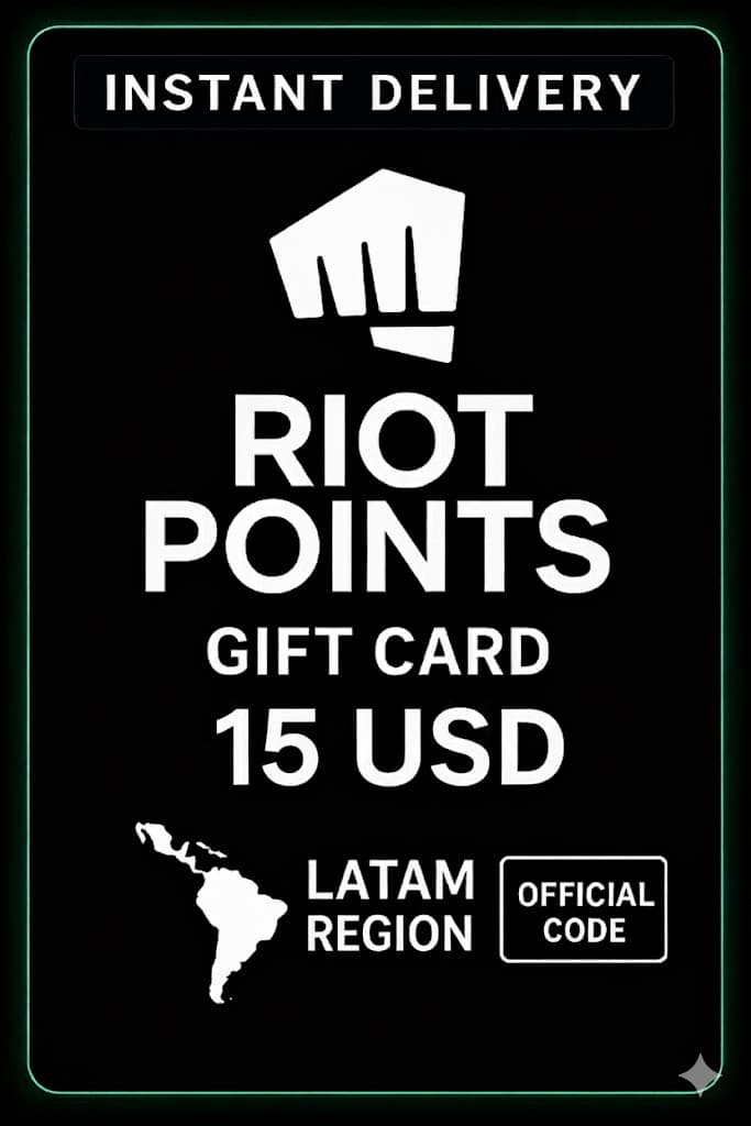 Riot Points Latam Amerika - 15 USD