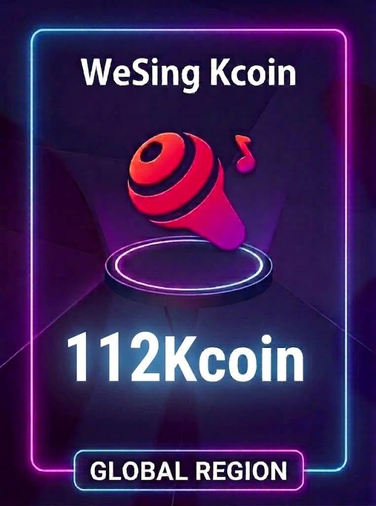 WeSing - 112 Kcoin Topup