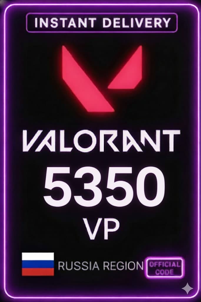 Valorant 5350 VP (Russia Server)