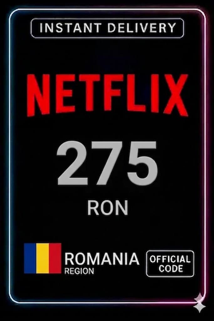 Netflix Gift Card - 275 RON (Romania)