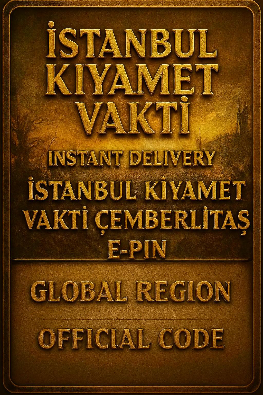 istanbul Kıyamet Vakti Çemberlitaş E-PIN