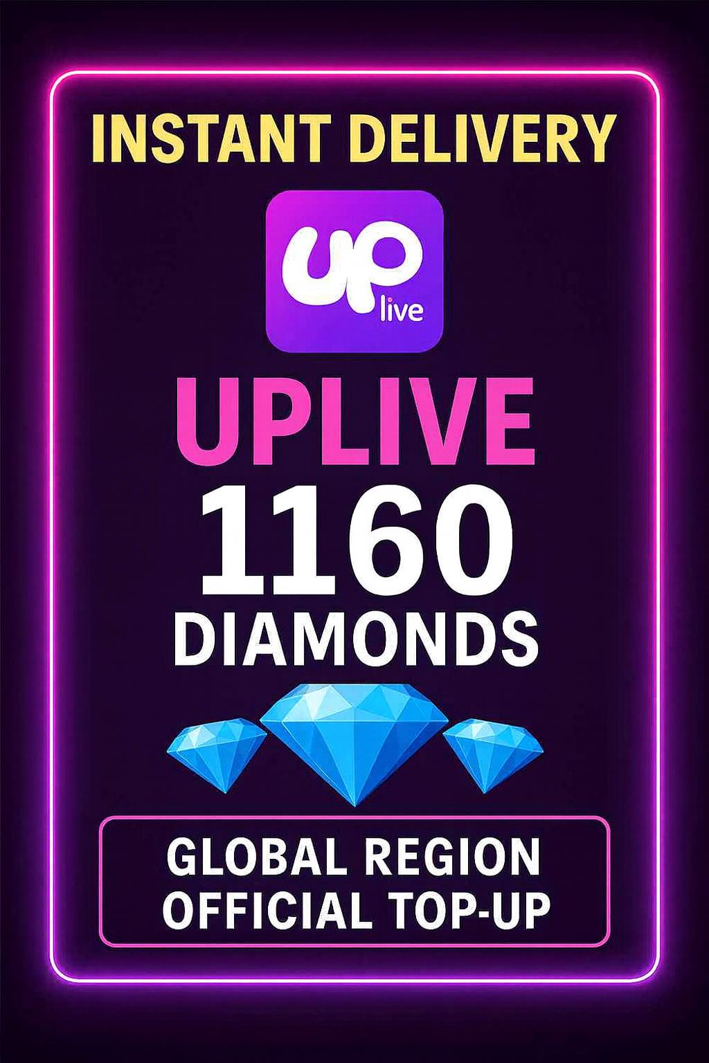 UPlive 1160 Diamante (Top-Up)